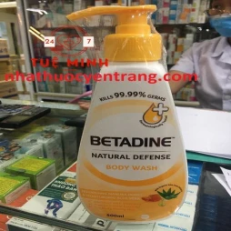 Sữa tắm betadine