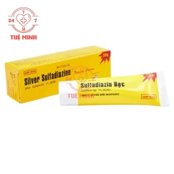 Sulfadiazin Bạc - Kem bôi phòng và điều trị nhiễm khuẩn da do bỏng (10 tuýp)