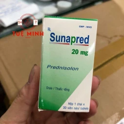 Sunapred 20mg (lọ 30 viên)