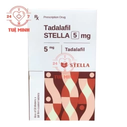 Tadalafil Stella 5mg - Thuốc điều trị rối loạn cương dương ở nam giới