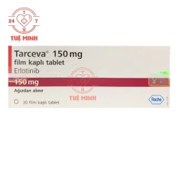 Tarceva 150mg Roche - Thuốc điều trị ung thư phổi của Thụy Sĩ