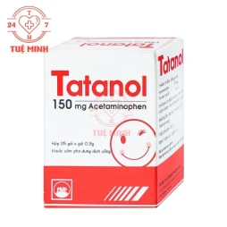 Tatanol 150 Pymepharco - Thuốc giảm đau, hạ sốt