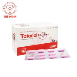 Tatanol children 325mg Pymepharco - Thuốc giảm đau, hạ sốt