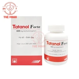 Tatanol Forte 650mg Pymepharco (200 viên) - Thuôc giảm đau, hạ sốt