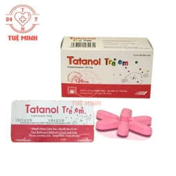 Tatanol Trẻ em 120mg Pymepharco - Thuốc giảm đau, hạ sốt