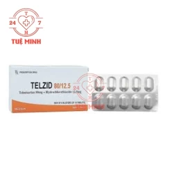 Telmisartan 80mg and Hydrochlorothiazide 12.5mg Tablets