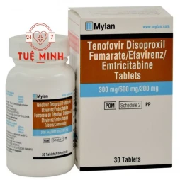 Tenofovir 300mg/lamivudine 300mg/effavirenz 600 mg mylan