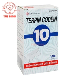 Terpin Codein 10 VPC - Thuốc điều trị ho khan, ho do dị ứng