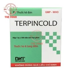 Terpincold DHT - Thuốc điều trị ho khan hiệu quả của Hataphar