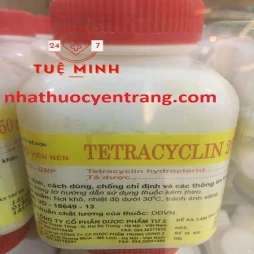 Tetracyclin trung ương 2 (400 viên)