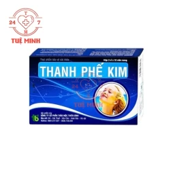 Thanh phế kim - Thực phẩm bảo vệ sức khỏe đường hô hấp hiệu quả