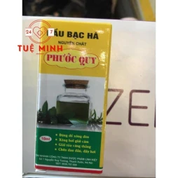 Tinh dầu bạc hà loại 1 ” 10ml” phước quy