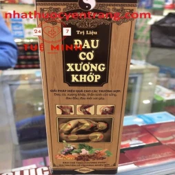 Tinh dầu thảo dược trị liệu đau cơ xương khớp