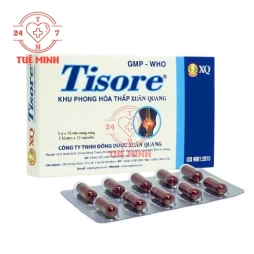 Tisore - Hỗ trợ điều trị đau xương khớp hiệu quả