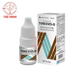 Torexvis D GN Pharma - Thuốc điều trị nhiễm trùng bên ngoài nhãn cầu và các phần phụ của mắt