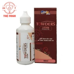 Towders Lotion 60ml - Thuốc điều trị ghẻ lở Oceanpharma