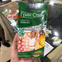 Trà giảm cân fitera super slim nga vị dâu (hộp 30 gói)