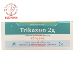 Trikaxon 2g - Ceftriaxon 2g Pharbaco