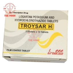 Troysar H - Thuốc điều trị tăng huyết áp hiệu quả của Ấn Độ
