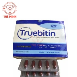 Truebitin AVEENO  -Viên uống làm đẹp da, giảm rụng tóc