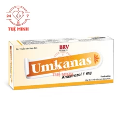 Umkanas 1mg - Anastrozol 1mg BRV Healthcare