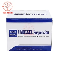 Umoxgel Suspension - Thuốc điều trị trường hợp dạ dày tiết acid dịch vị quá nhiều