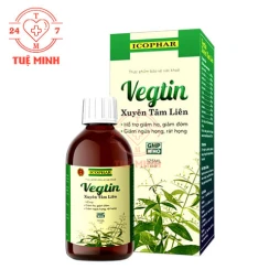 Vegtin Xuyên Tâm Liên 125ml - Hỗ trợ giảm ho, giảm đờm