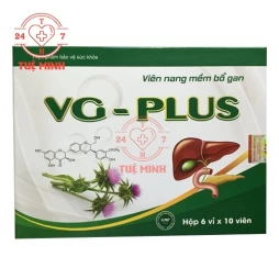 VG PLUS - Hỗ trợ tăng cường chức năng gan hiệu quả