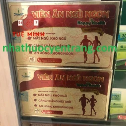 Viên ăn ngủ ngon happy health 60 viên