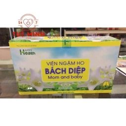Viên ngậm ho bách diệp mom and baby