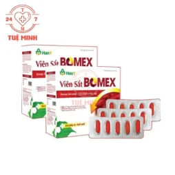 Viên Sắt Bomex Santex - Giúp bổ sung sắt và acid folic cho cơ thể