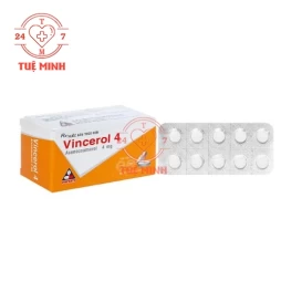 Vincerol 4mg - Thuốc phòng và điều trị huyết khối tĩnh mạch hiệu quả 