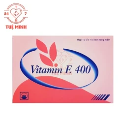 Vitamin E 400 Pymepharco - Thuốc phòng ngừa và điều trị thiếu Vitamin E