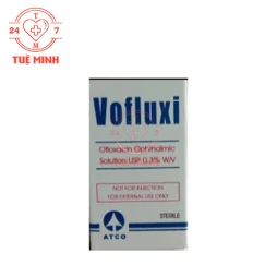 Vofluxi Eye Dropsb 10ml Atco - Thuốc điều trị nhiễm khuẩn mắt hiệu quả