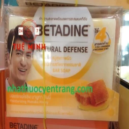 Xà phòng kháng khuẩn -betadine natural defense 110g