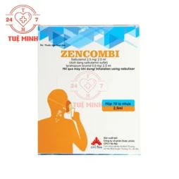 Zencombi 2,5mg/2,5ml CPC1HN - Thuốc điều trị tắc nghẽn đường hô hấp