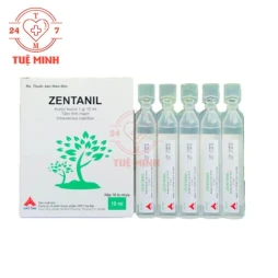 Zentanil 1g/10ml CPC1HN - Thuốc điều trị thiểu năng tuần hoàn máu não