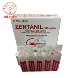 Zentanil 500mg/5ml CPC1HN - Thuốc điều trị triệu chứng cơn chóng mặt