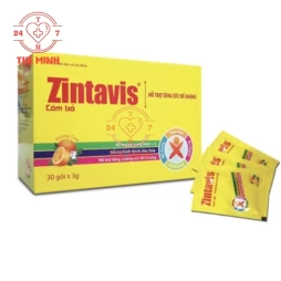 Zintavis - Hỗ trợ bổ sung kẽm và vitamin C hiệu quả