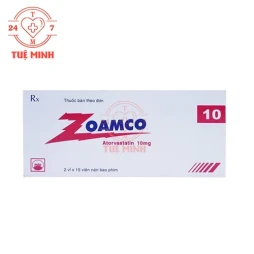 Zoamco 10mg Pymepharco - Thuốc điều trị làm giảm cholesterol toàn phần