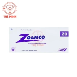 Zoamco 20mg Pymepharco - Thuốc làm giảm cholesterol toàn phần