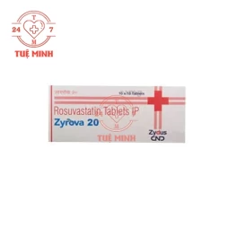 Zyrova 10mg - Thuốc điều trị tăng cholesterol hiệu quả của Ấn Độ